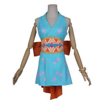 Anime One Piece Wano Country Nami Wanokuni Cosplay Disfraz Halloween Carnaval Traje
